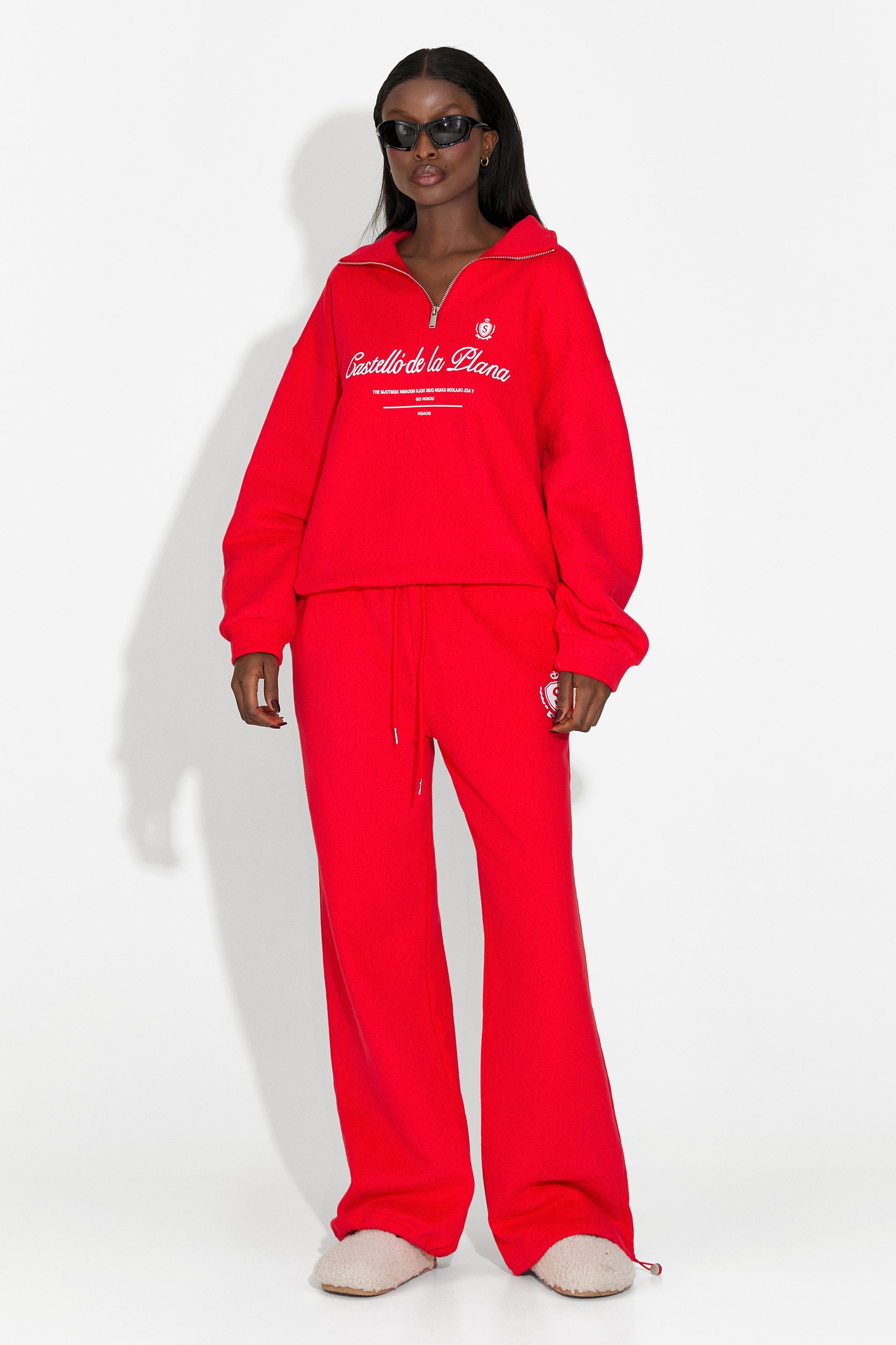 Civora Bogas Casual Red Women's Training Suit