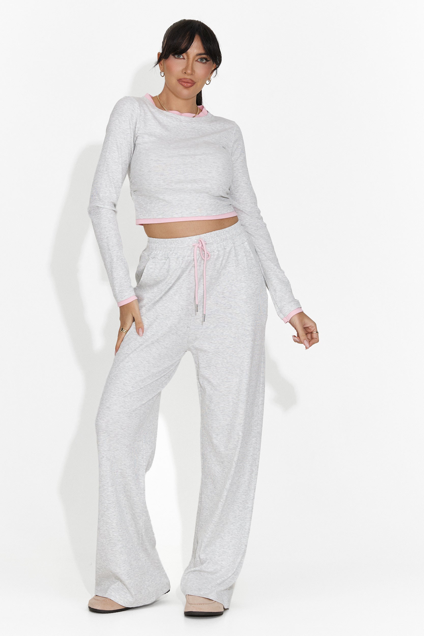 Casual pink women's training suit Jenie Bogas