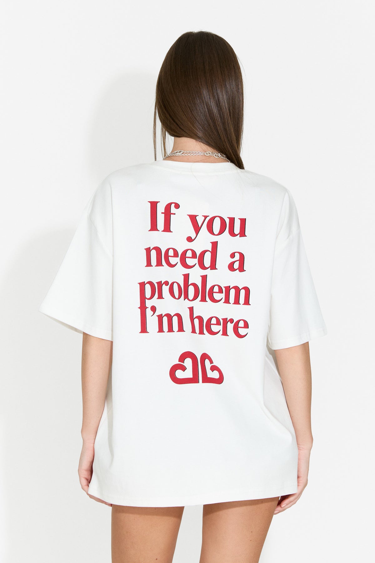 Camiseta informal de mujer blanca Boniva Bogas