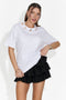 Cristelia Bogas ležérní bílé dámské tričko