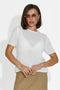 Women's casual white t-shirt Pilaria Bogas