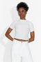 T-Shirt Décontracté Blanc pour Dames de Versala Bogas