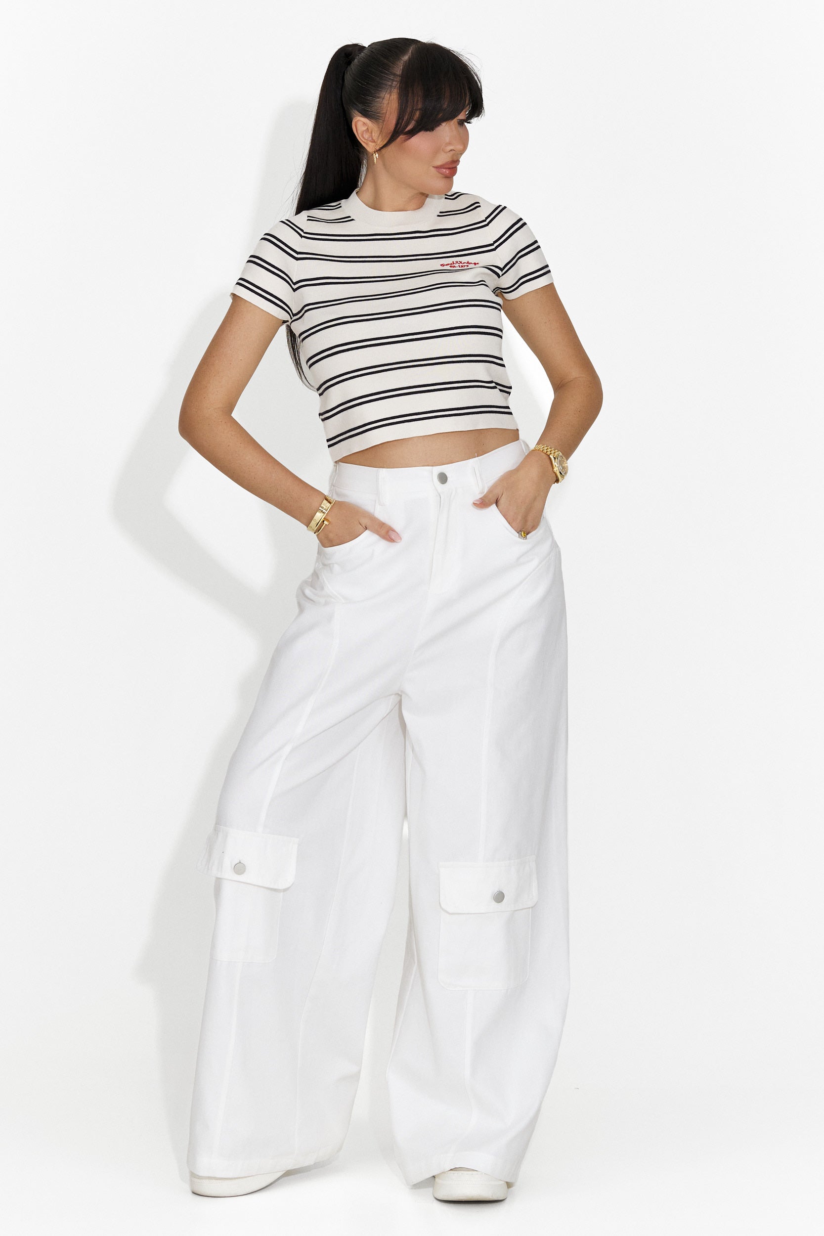 Yolandia Bogas ležerna krem majica za dame