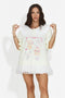 Women's casual yellow t-shirt Olimia Bogas