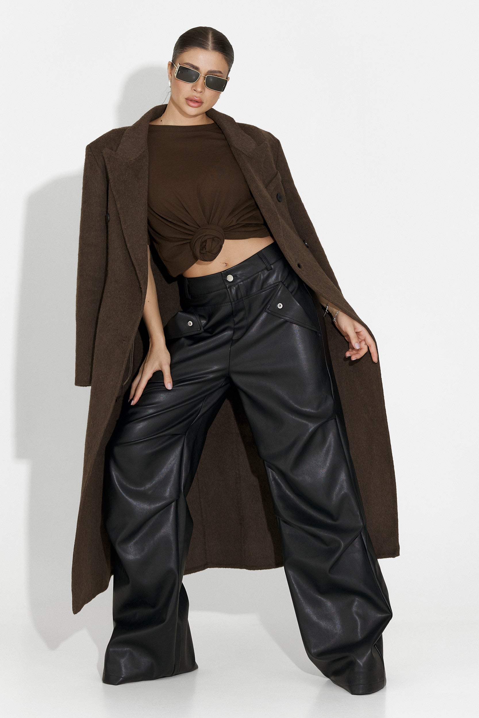 Brun casual dam t-shirt Norelia Bogas