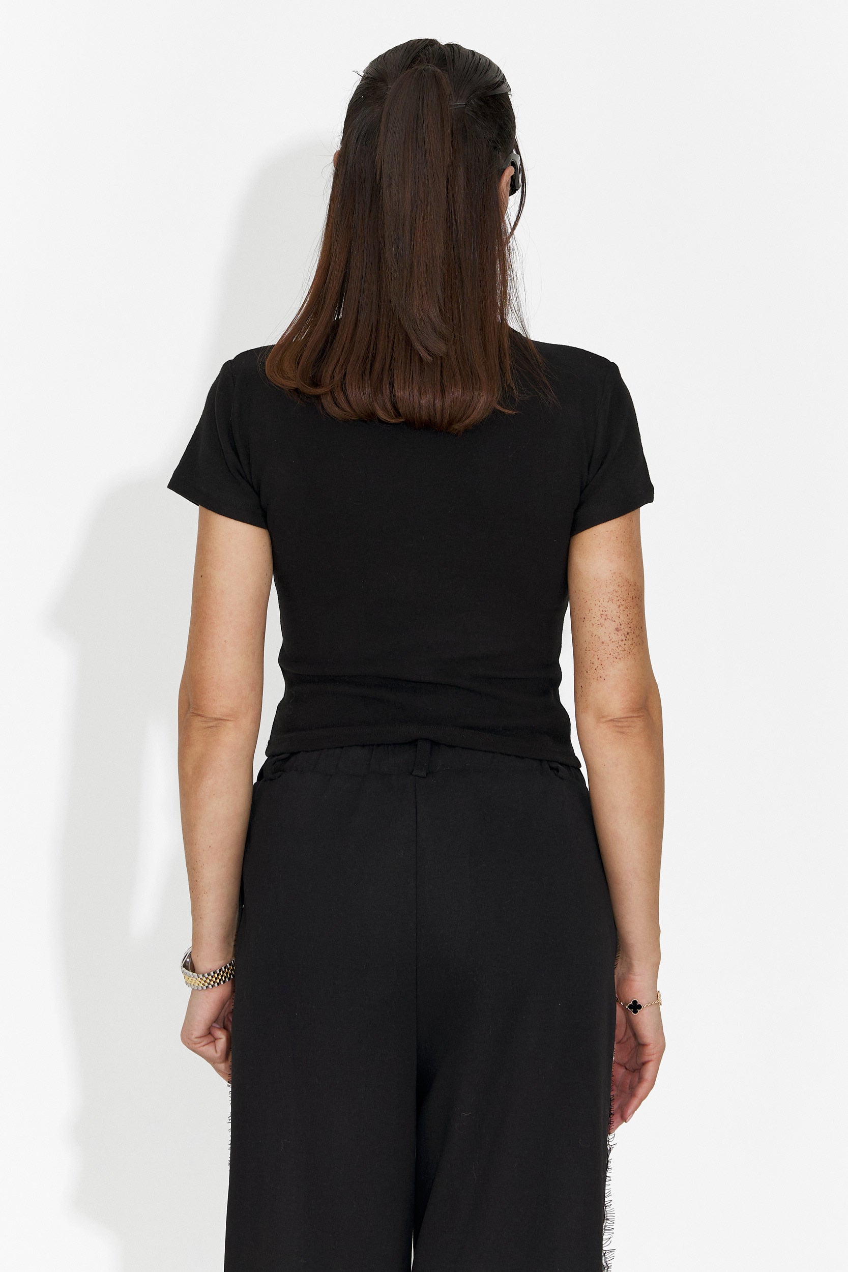 Svart casual damtopp Barebria Bogas
