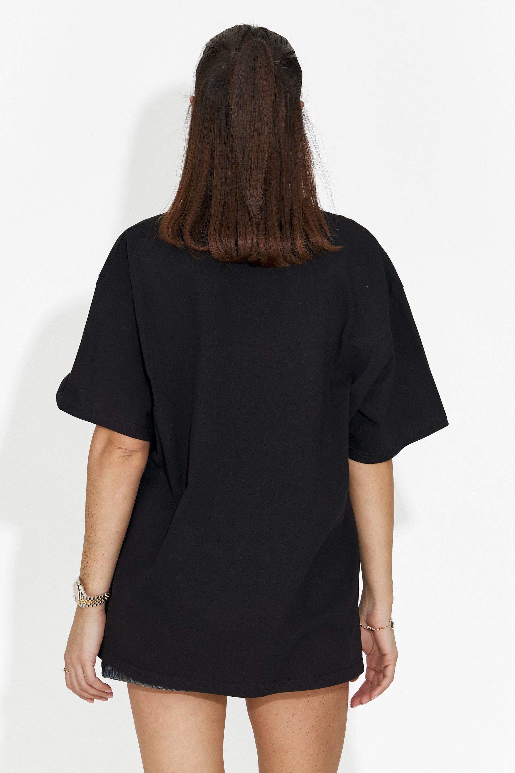 Solenia Bogas Pohodlné Černé Dámské Tričko