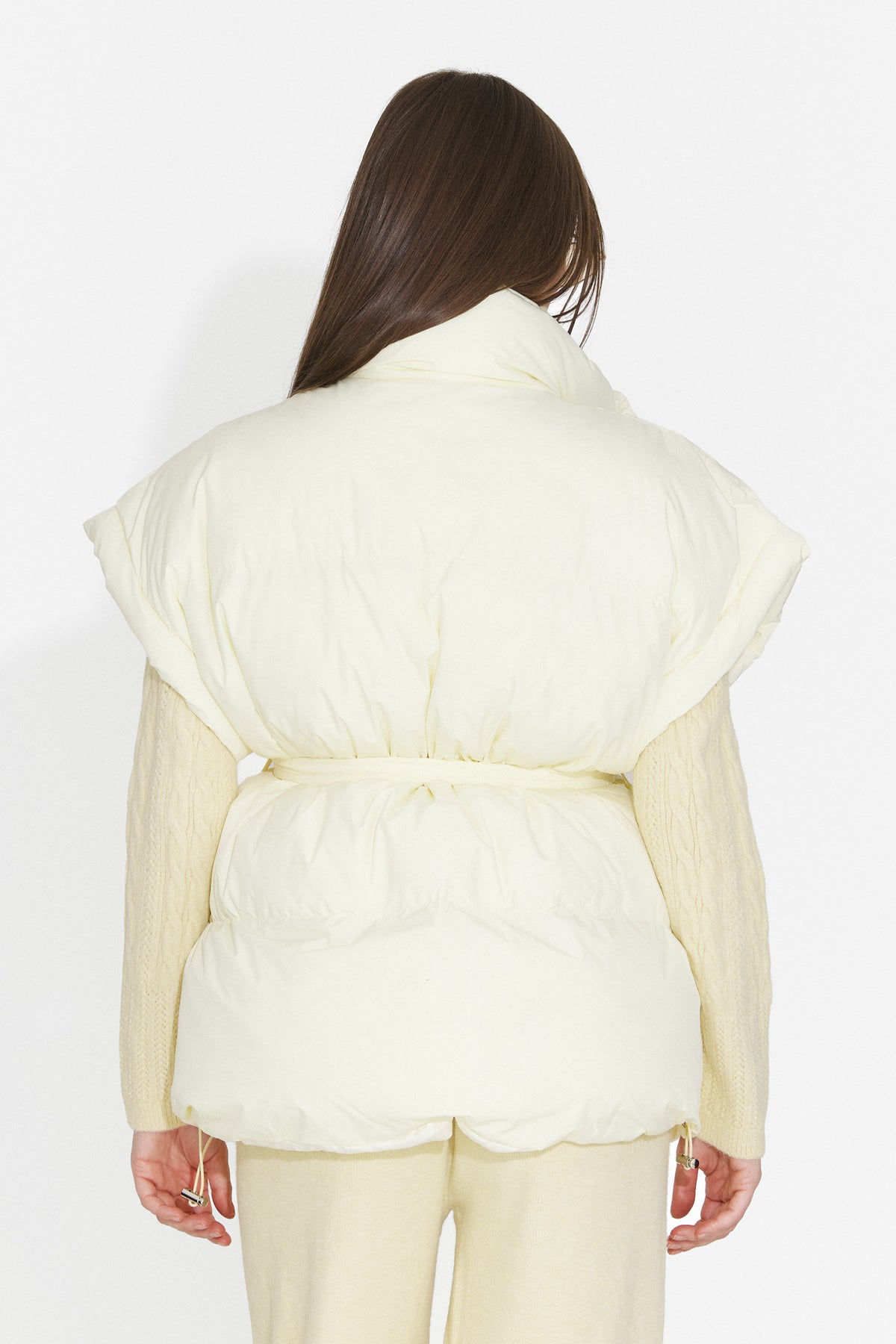 Vesta casual galbena Selitsoria Bogas