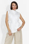 Chaleco Blanco Casual para Mujer de Petynia Bogas
