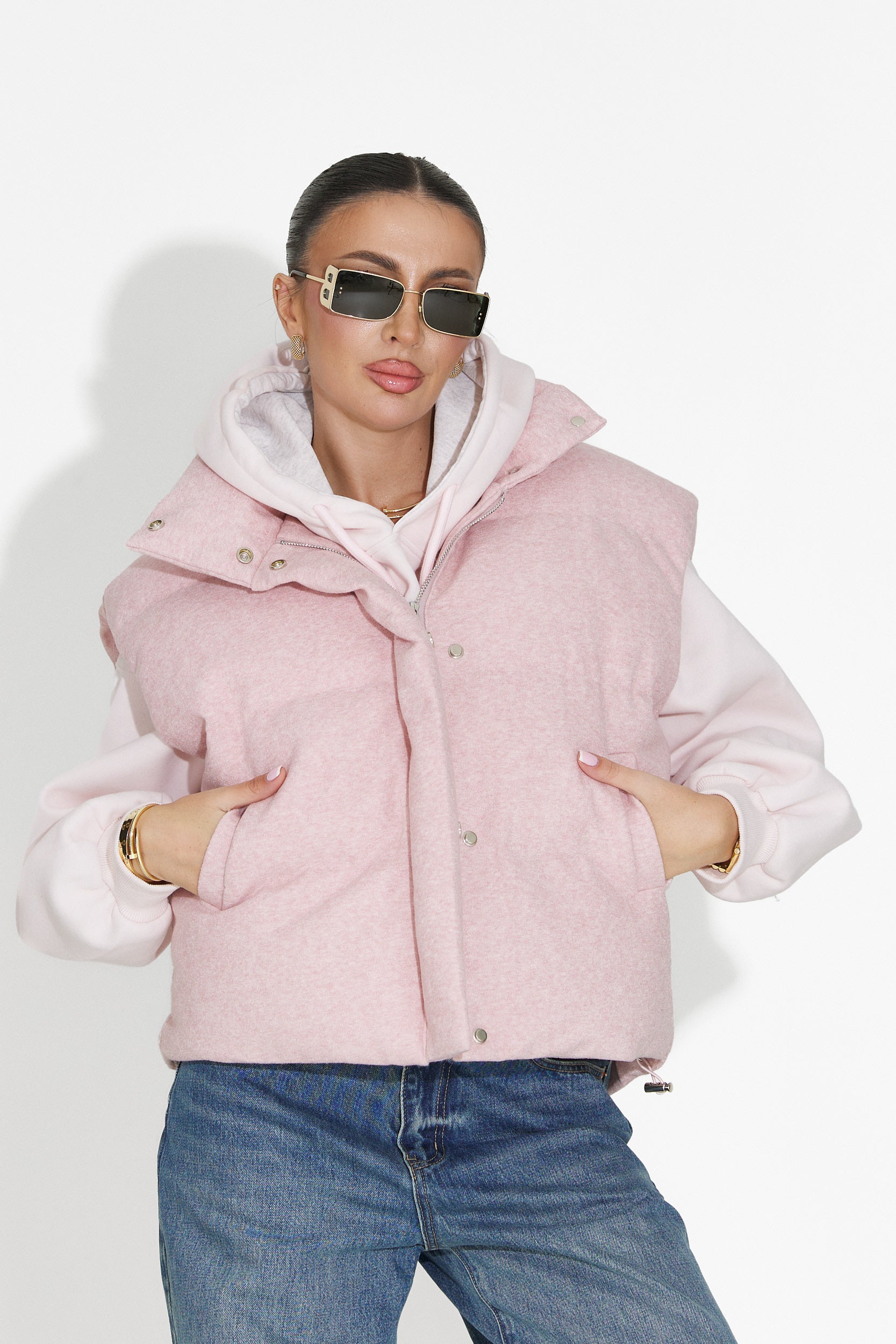 Gilet Rose Décontracté pour Dames de Cendira Bogas