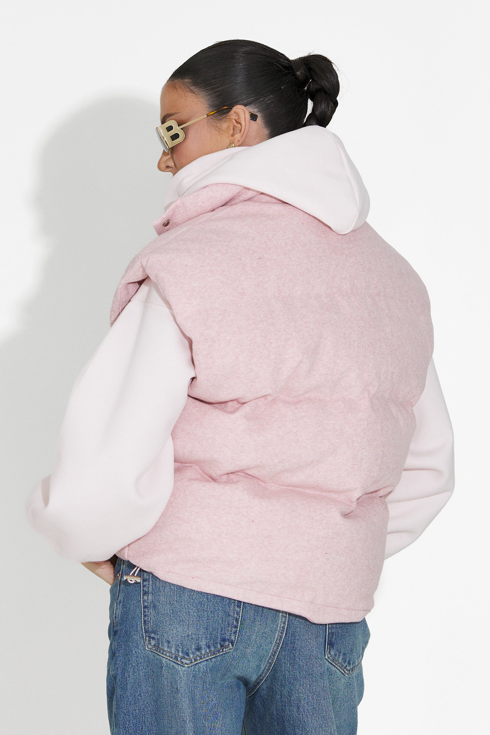 Gilet Rose Décontracté pour Dames de Cendira Bogas