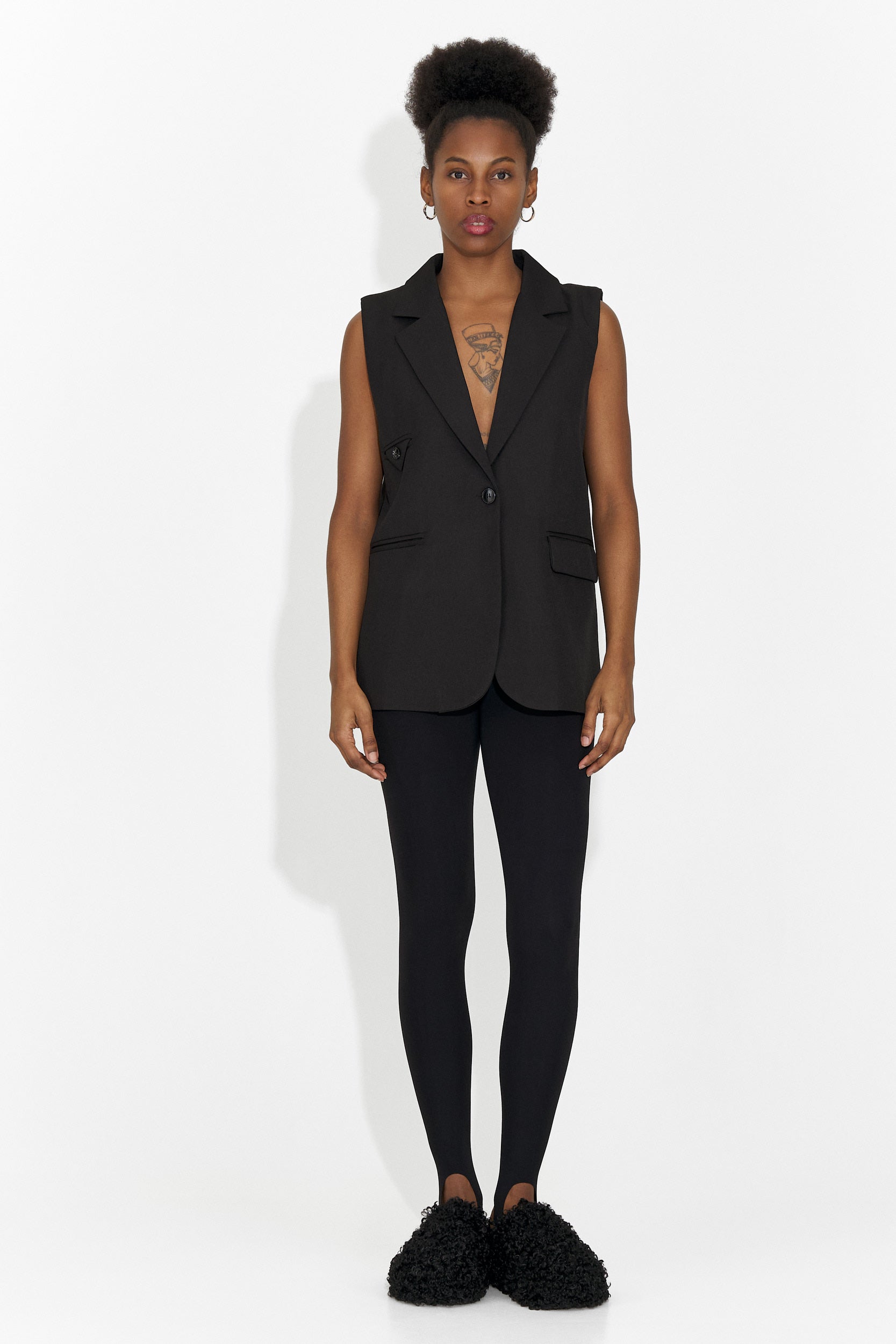 Angila Bogas Elegante Schwarze Damenweste