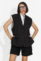 Danyas elegante schwarze Damenweste