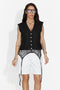 Ophelia Bogas Elegant Black Women's Vest